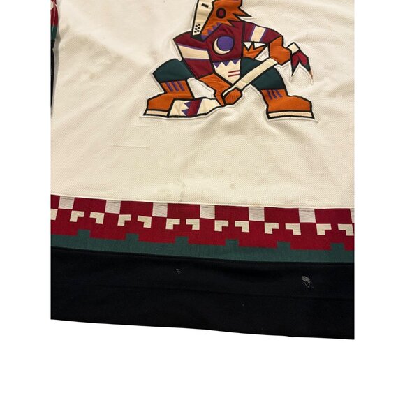 Vintage 90's Pro Player Phoenix Coyotes Kachina NHL Hockey Jersey Men's 2XL - Picture 6 of 11
